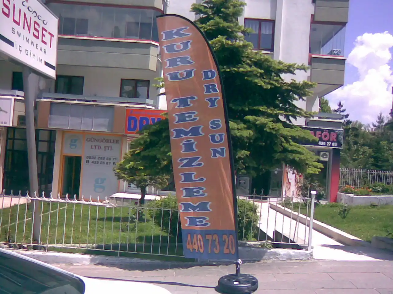 Kuru Temizlemeci Yelken Bayrağı-5