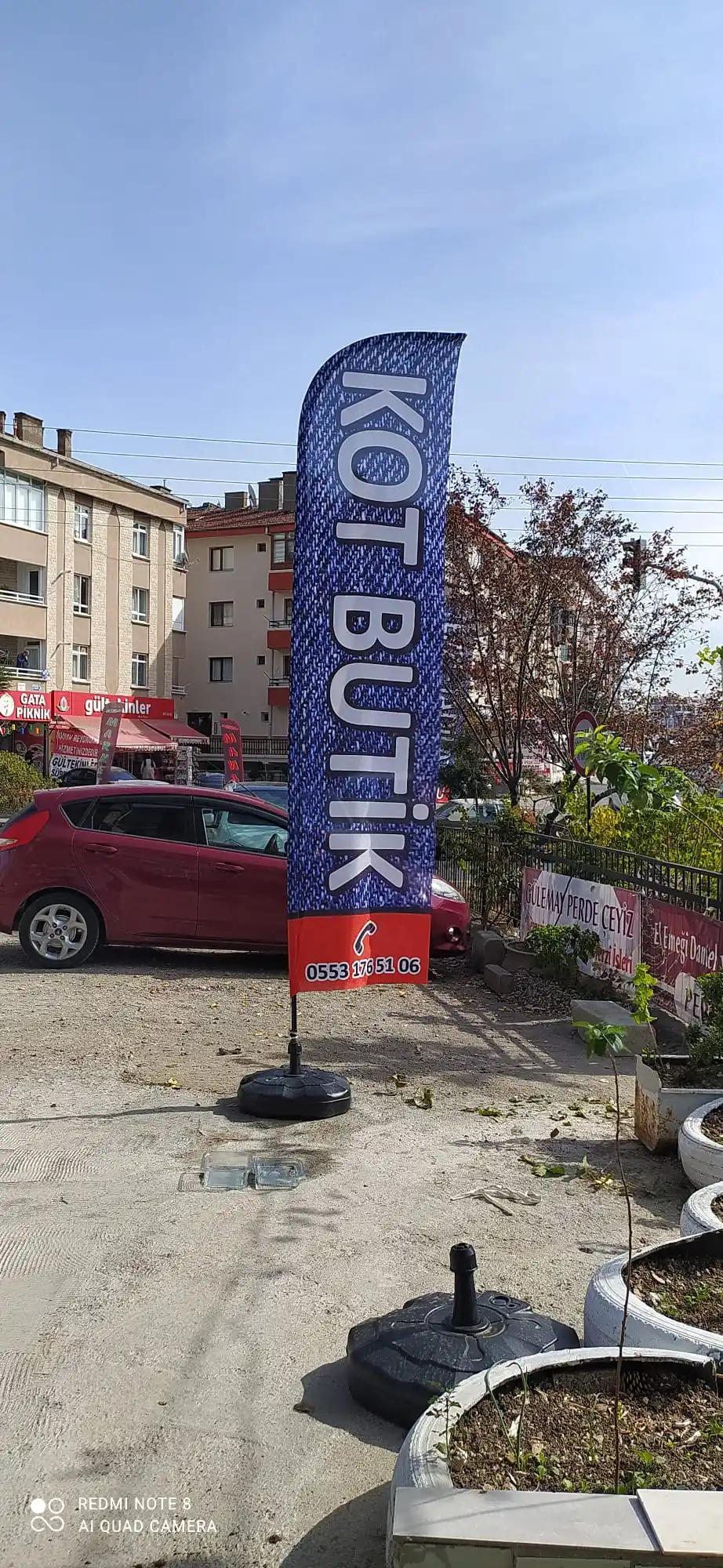 Tekstilci Yelken Bayrağı-1